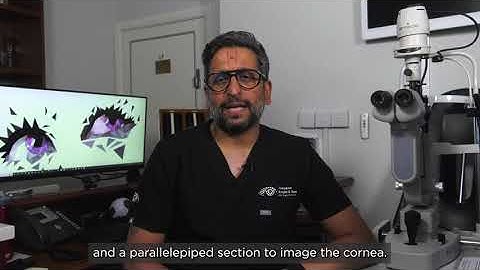 Building blocks of slit lamp: Examining the cornea using a parallelepiped beam