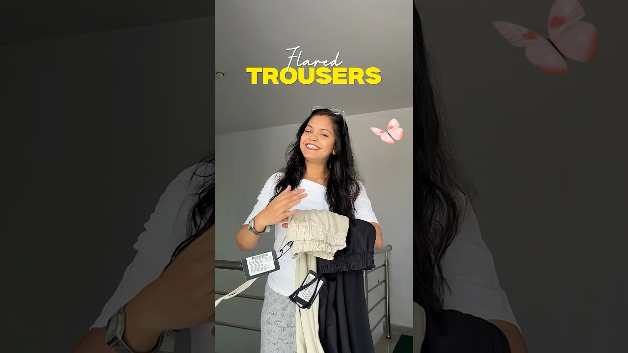 Baggy Wide-Leg Trousers 👖 Under ₹499 ✨ Flipkart Premium Finds!