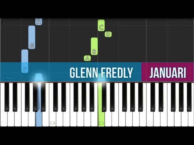Glenn Fredly - Januari (EASY Piano Tutorial) class=