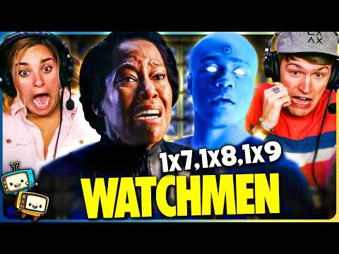 WATCHMEN (2019) Season 1 Episodes 1x7, 1x8, & 1x9 Reaction! | First Time Watch! | Regina King
