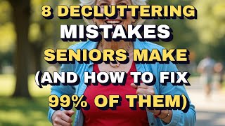 The 8 Most Common Mistakes Seniors Make When Decluttering (And How to Fix 99% of Them!)