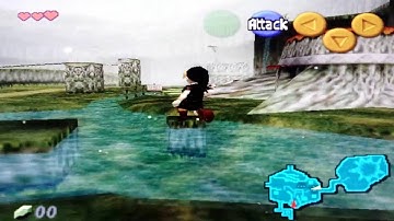 Zelda OOT Cheat Code empty kokiri forest + kakariko skyground