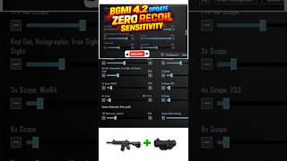 🔥 Bgmi sensitivity settings 2026 🥵 | Bgmi best sensitivity settings 😱| Zero recoil sensitivity #bgmi