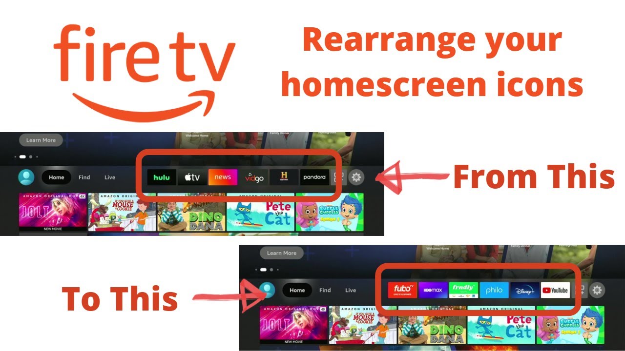 How To Customize Your FireTV Or Firestick Home Screen YouTube