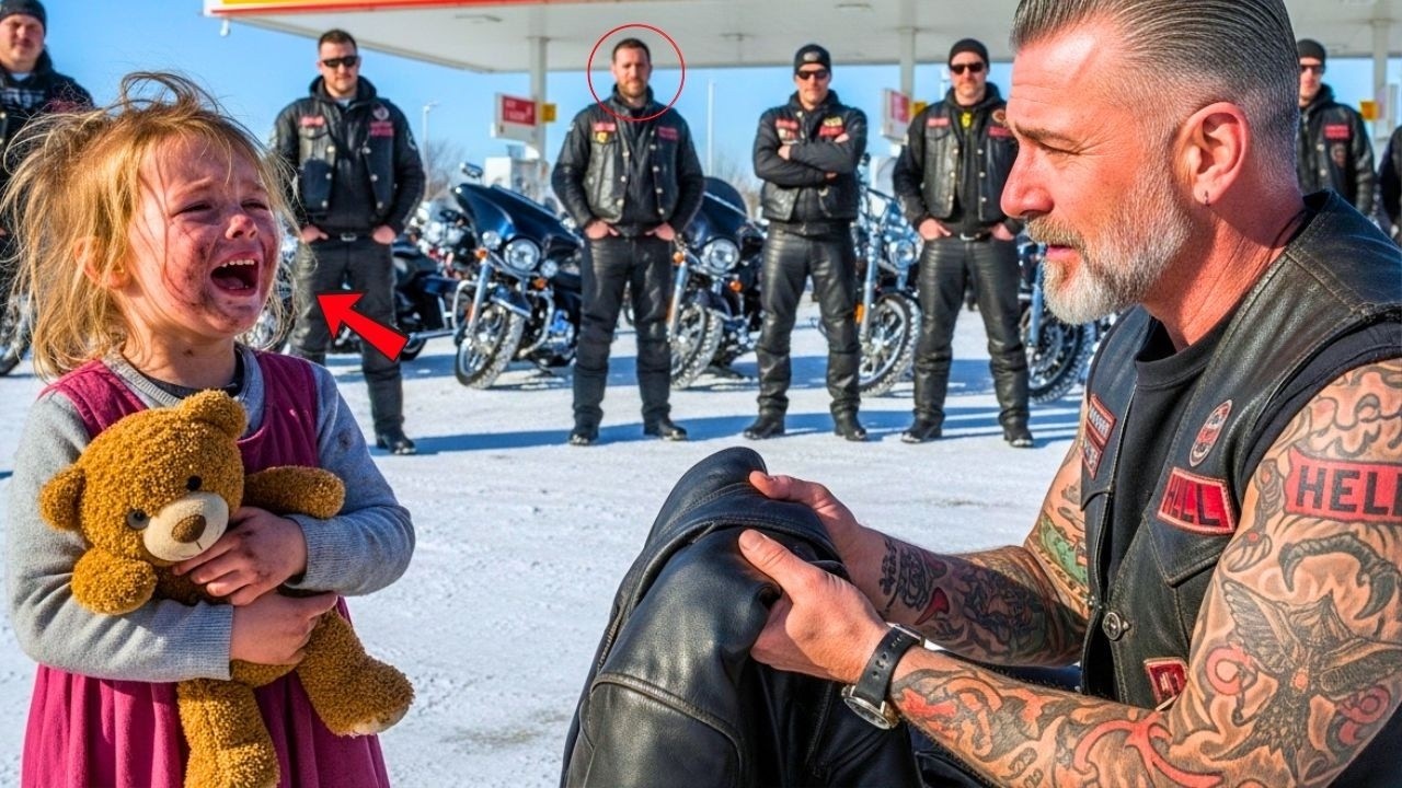 A 5-Year-Old Girl Saved A Biker — Then 490 Hells Angels Showed Up.