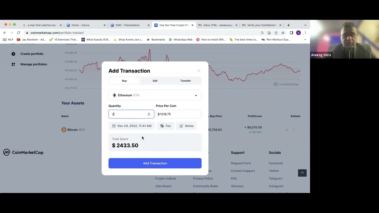 How to create account on Coin Market Cap and Promote mCoin - YouTube