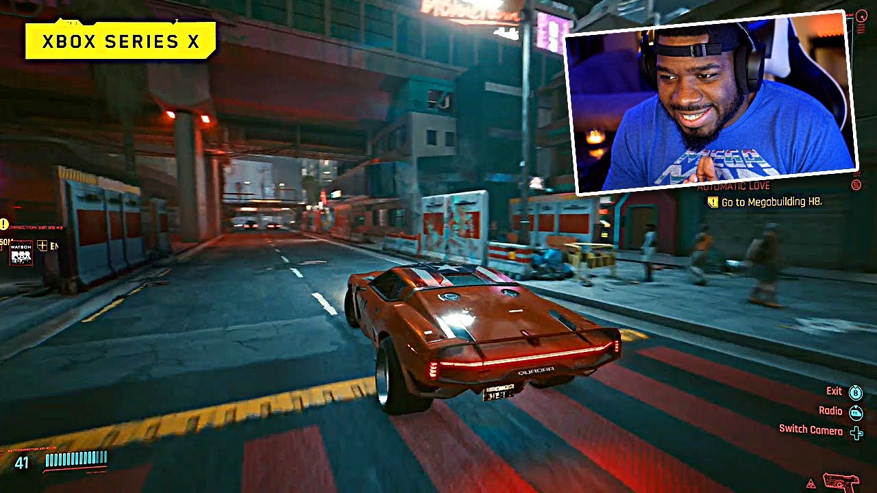 Cyberpunk 2077 GAMEPLAY ON NEXT-GEN CONSOLE!