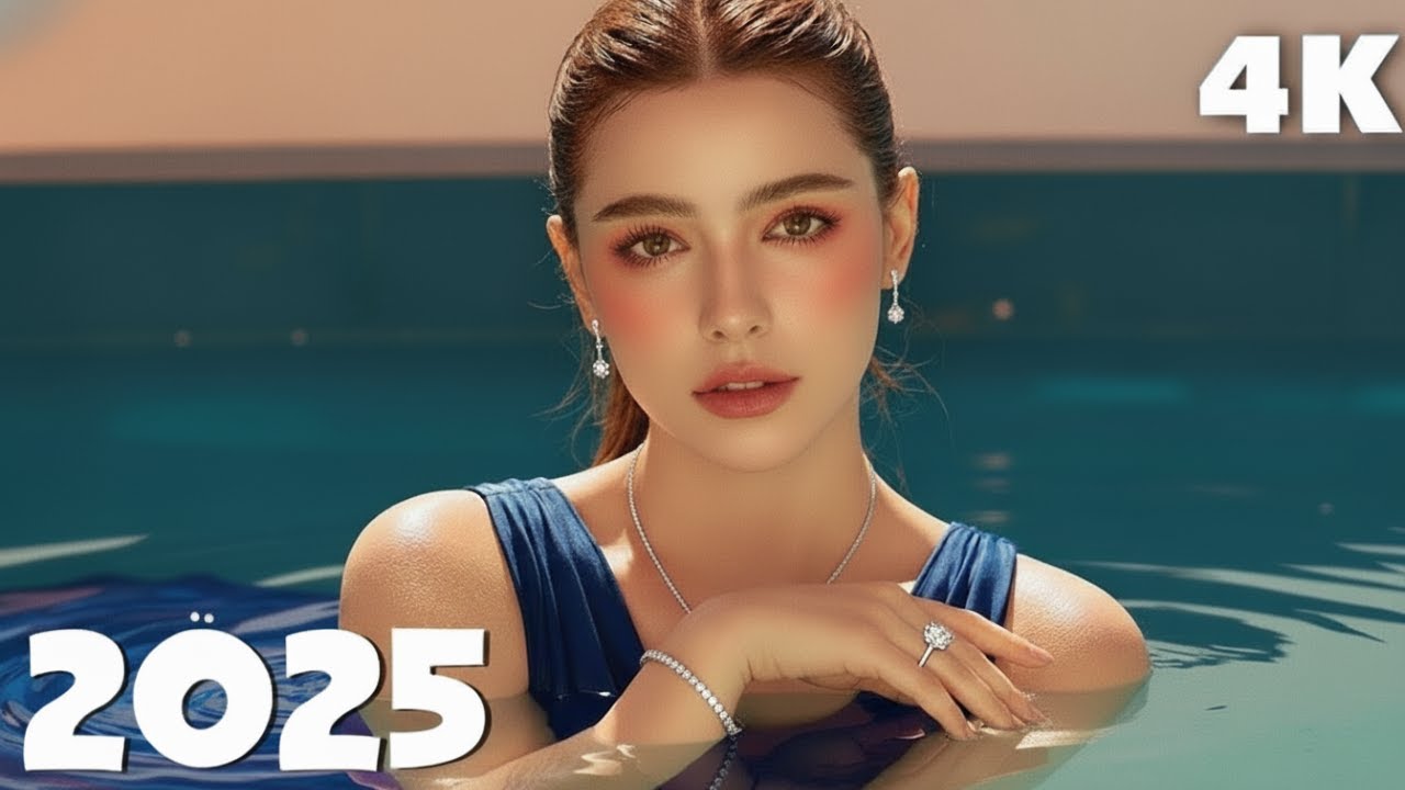 Summer Relaxing Vibes 4K UHD 2025 🍹 Chill Tropical Deep House Mix | Ocean Dream Music Mix