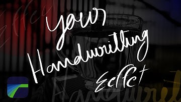 Hand written Text/Title  effect in Lumafusion || tutorial