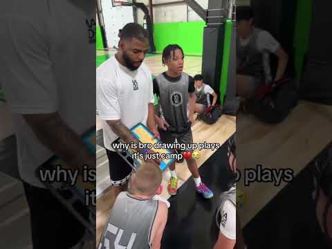 Plays at camp … 🤣 #basketball #fyp #madehoops