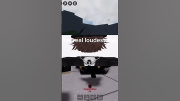 ⚠️ VOLUME WARNING ⚠️ “the real loudest sound”