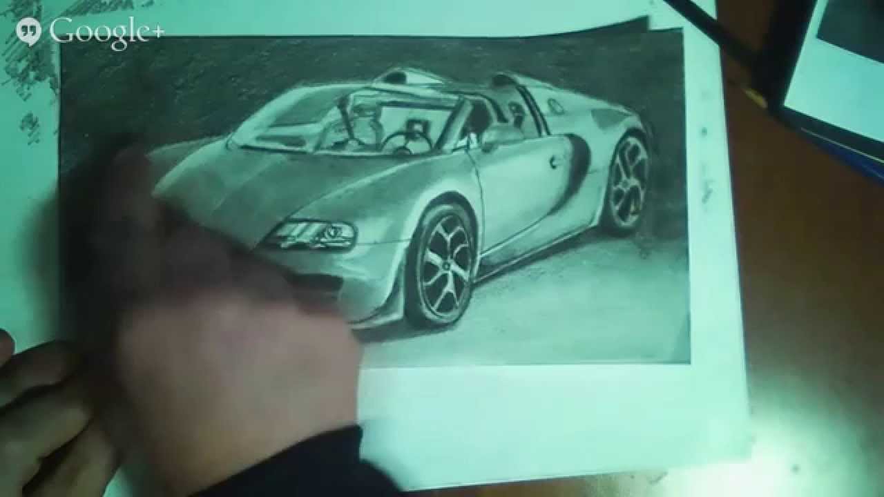 YouDraw: LIVE Finishing Bugatti Veyron Drawing