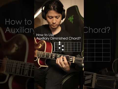 auxiliary diminished chord resolution