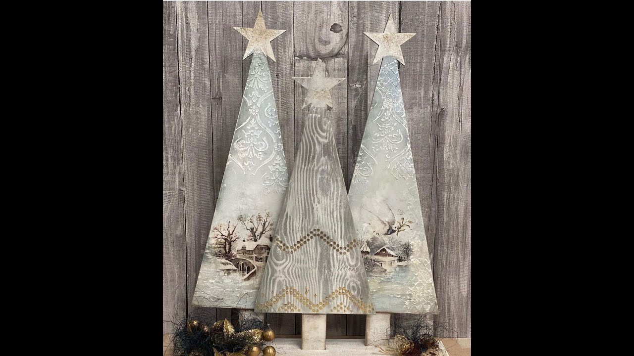 Decoración de abetos navideños