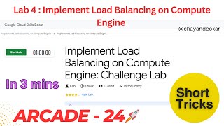 Implement Load Balancing on Compute Engine: Challenge Lab  | #gsp313 | #arcade2024 |