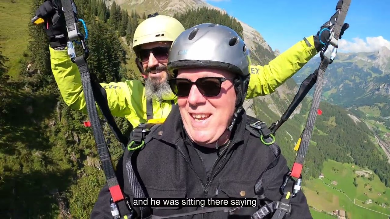 Rex Martin with HOT AIR PARAGLIDING Episode 6