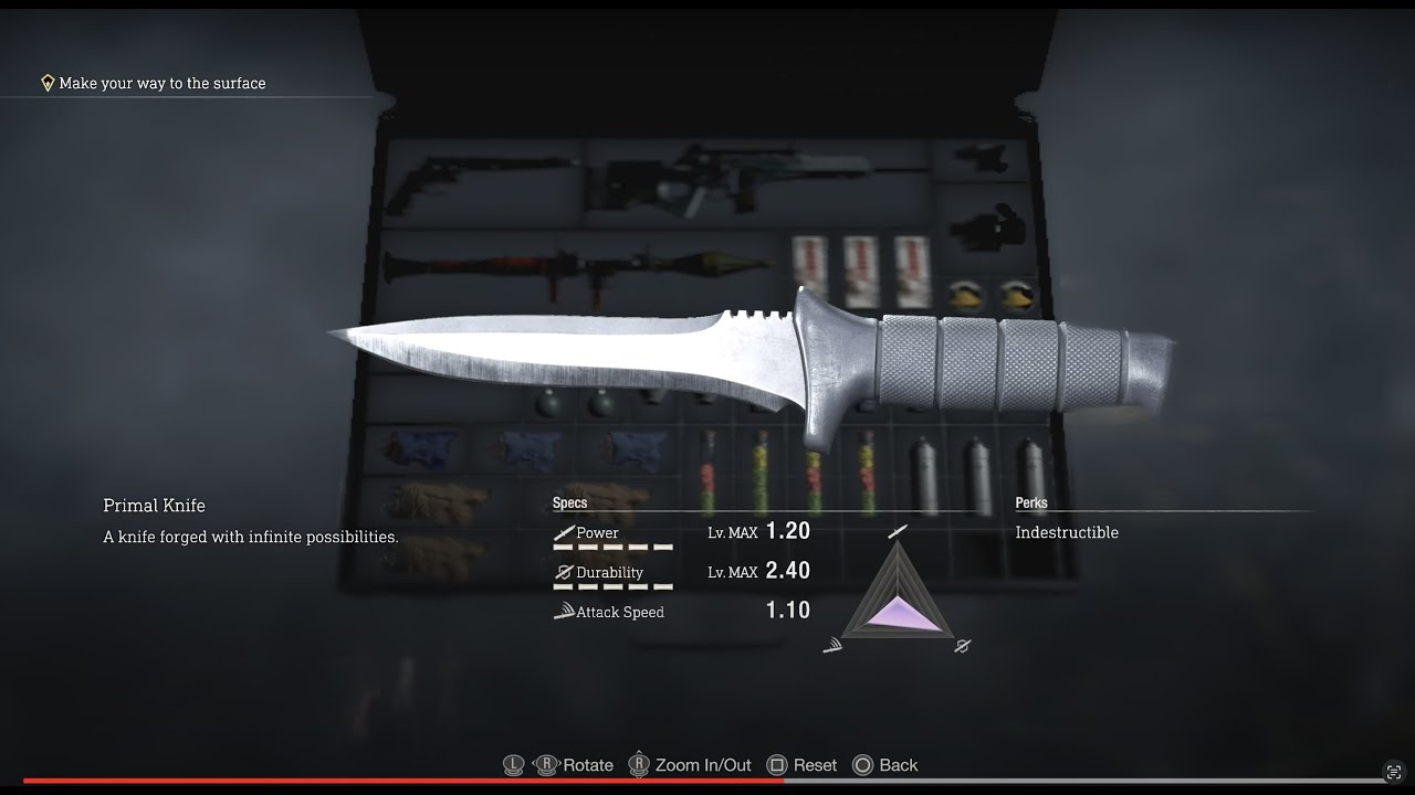 Resident Evil 4 : Standard - Primal Knife