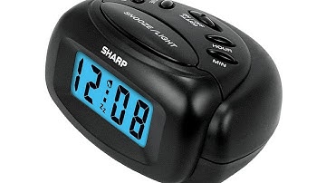 ⏰🎉#Testing-Sharp Digital Alarm Clock-Black-#Model SPC 500A
