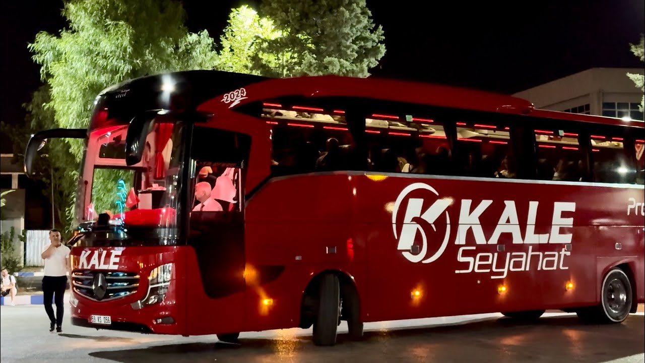 Kale Seyahat Çeşme - İstanbul | 2024 Mercedes Benz Travego İle Gece Yolculuğu