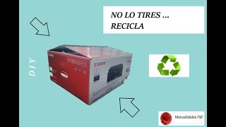 Recicla y reutiliza/organizador o repisa para cocina