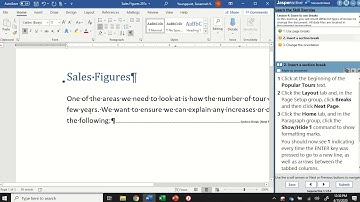 JasperActive Word 2019 Lesson 4: Inserting Page Breaks