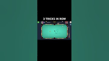 3 Trickshots In A Row 👑 8 Ball Pool #8ballpool #viralvideo #foryou #shorts