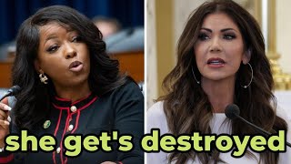 Jasmine Crockett Goes OFF on Kristi Noem – The Internet Can’t Stop Talking About It