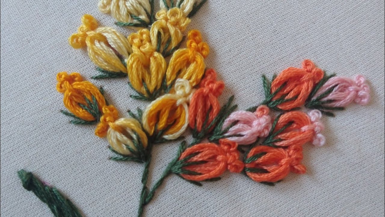 VAMOS BORDAR FLORES ENROLADINHAS