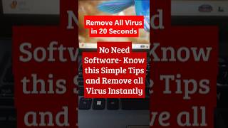 How to Remove Virus in 10 Seconds| Super Easy Computer Tips