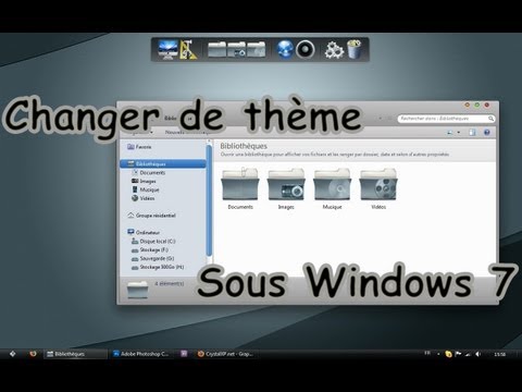 Vidéo: Comment Changer De Thème Pour Windows 7