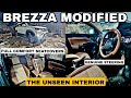 🔥BREZZA 2023 MODIFIED🔥THE UNSEEN INTERIOR🔥ALL GENUINE ACCESSORIES🔥BREZZA MODIFIED WITH BEST INTERIOR