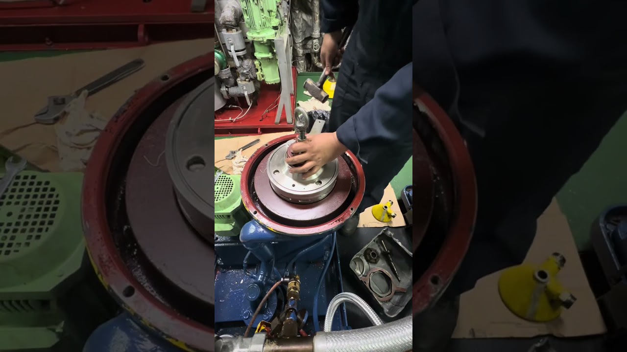 Alfa laval Purifier Disassembly