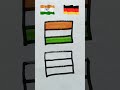 india🇮🇳 Germany 🇩🇪 flag#shorts#youtubeshorts #drawing #art #viral #happy