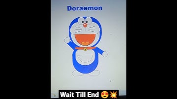 Doraemon Using HTML and CSS 😍 #doraemon #html #css #cartoon #nobita #projects #code #coding