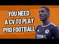 How to create a football cv to get scouted