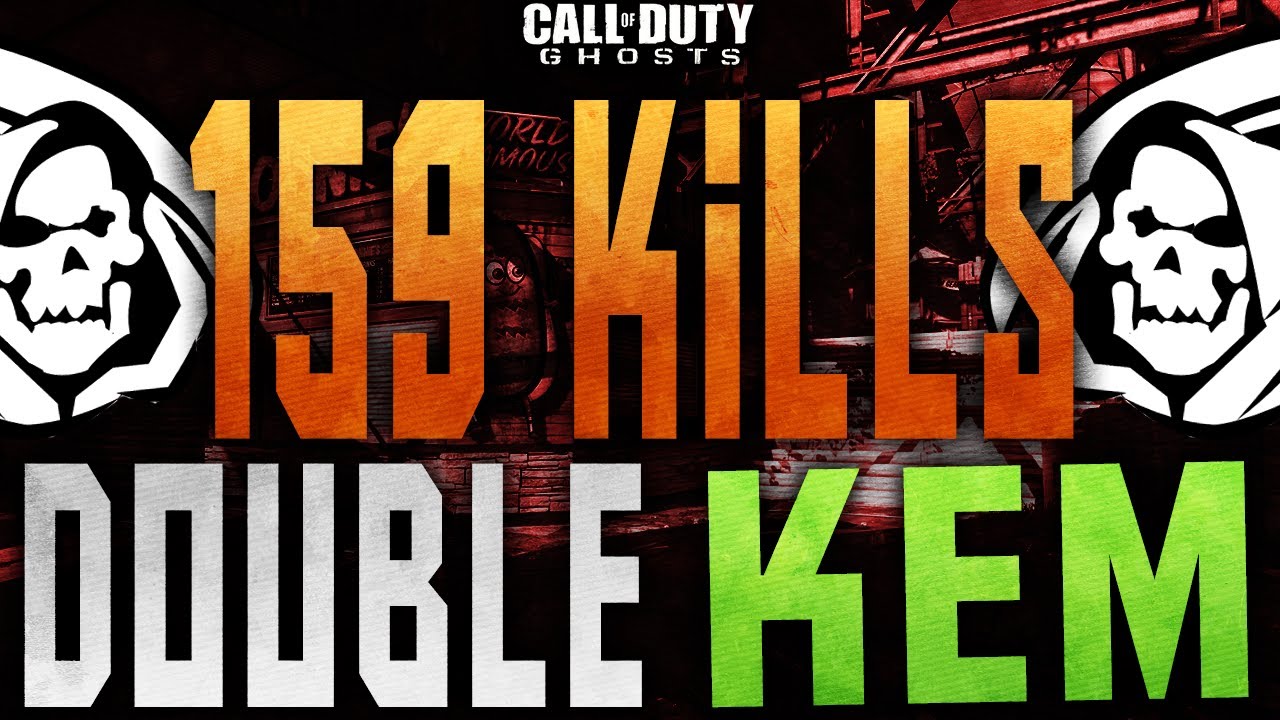Ghosts: CRAZY 159 KILL DOUBLE KEM STRIKE | A Pubstomping Team