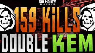 Ghosts: CRAZY 159 KILL DOUBLE KEM STRIKE | A Pubstomping Team