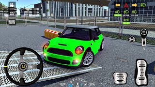 Mini Cooper Parking Platforms School Level 6 - Car Parking 2025 - Parking Game Android Gameplay screenshot 4