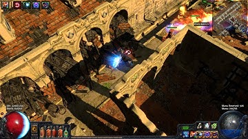 Path of exile -  Bazaar 75 Map Boss Only - Dual Flame Totem