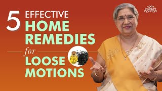 Top 5 Effective Home Remedies for Loose Motions | Simple Solutions for Diarrhea Relief | Dr. Hansaji screenshot 4