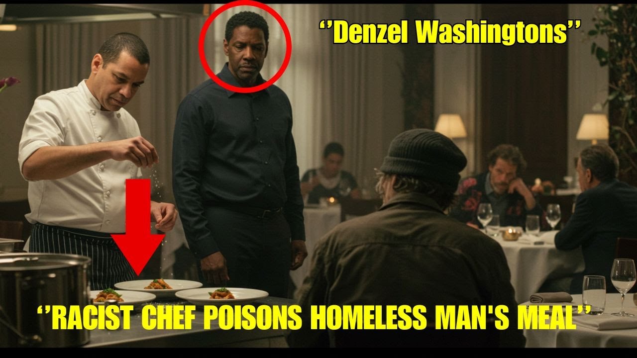 Racist Chef Poisons Homeless Man's Meal, Unaware He Is Denzel ...