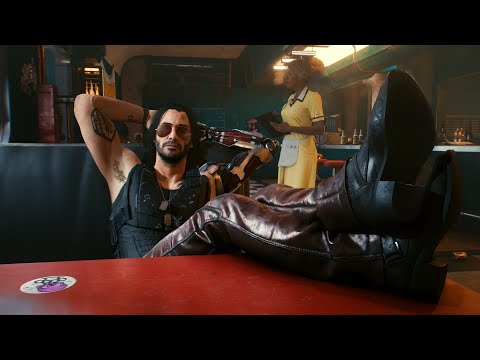 ФРАЗЫ ДЖОННИ СИЛЬВЕРХЕНДА В CYBERPUNK 2077 КИБЕРПАНК 2077 ДЛЯ ВАЖНЫХ ПЕРЕГОВОРОВ
