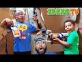 BOX MAZE FORT NERF CHALLENGE! (Who Will Win?)