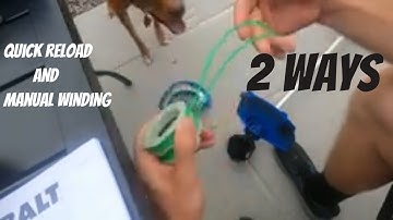 How to Replace the String on a Kobalt 24V or 40V Weed Wacker - BOTH Ways