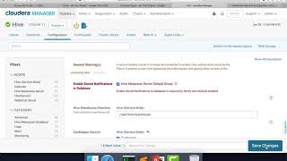 Cloudera Administration - Secure the Cluster - Configure Sentry - Hive, Impala and Hue