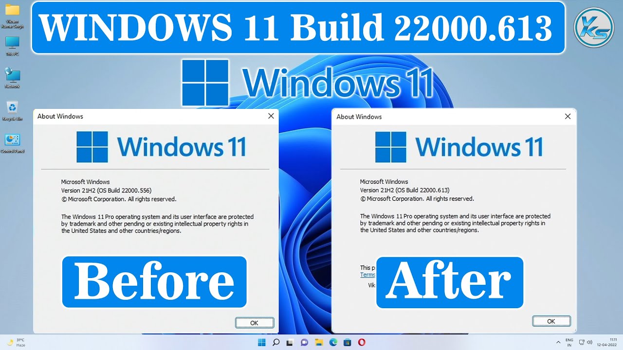 ✅ How To Update Windows 11 22000.593 To 22000.613 | Windows 11 New Update 22000.613 (KB5012592)