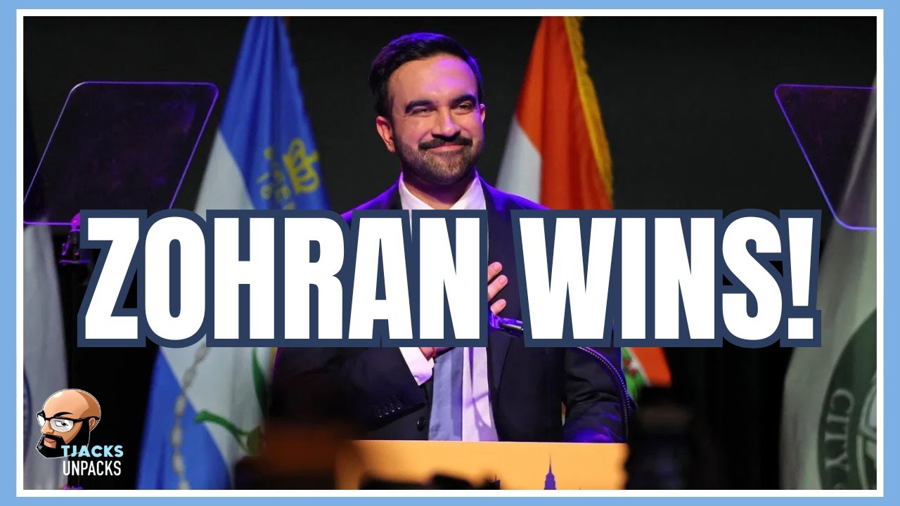 REACTION: Zohran Mamdani Wins New York City Mayoral Race - YouTube