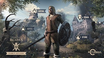 The Elder scrolls blades Android/ios (gameplay first look, awesome graphic)