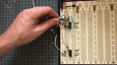 Analog Triangle Waveforms from Logic Chips