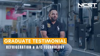 NCST Graduate Testimonial - Refrigeration & A/C Technology